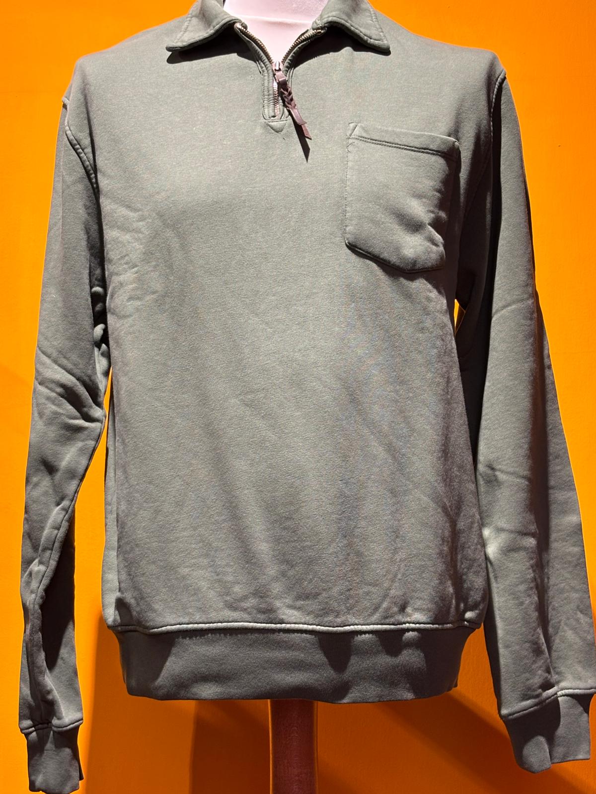 IN THE BOX - Felpa polo zip pocket basic