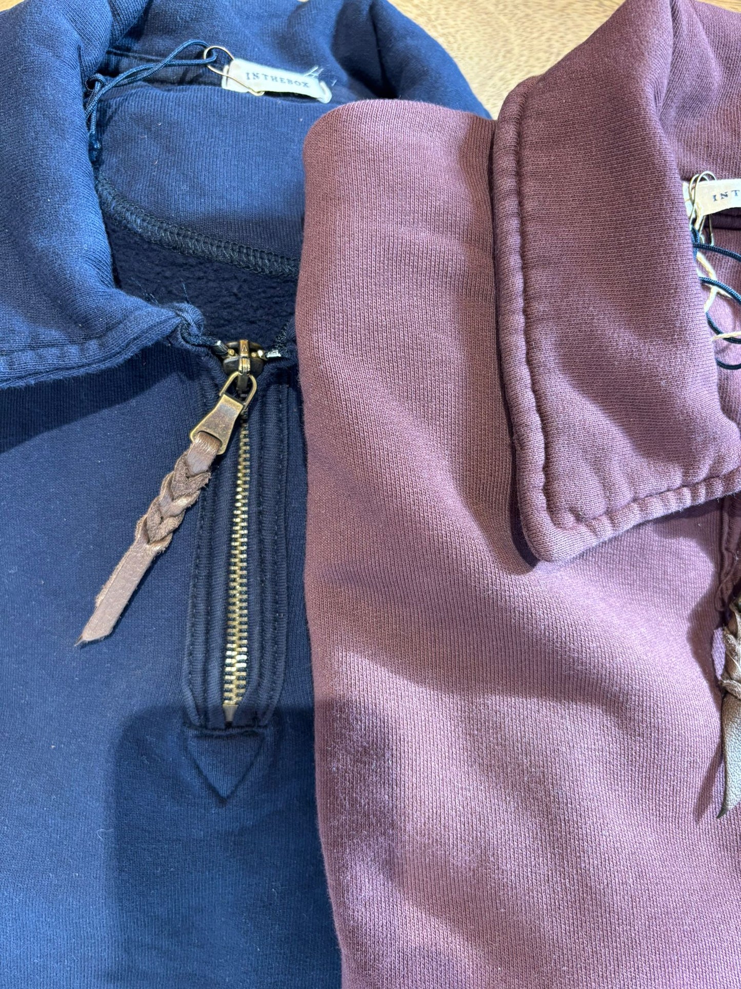 IN THE BOX - Felpa polo zip pocket basic